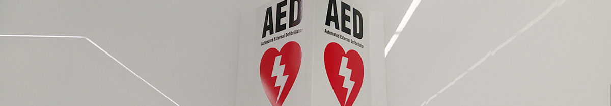 Defibrillators Workplace Sign